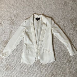 White blazer